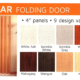 Regular Folding Door