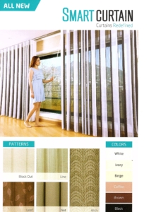 Streamline Blinds Smart Curtain - front