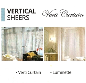 Streamline Blinds Vertical Sheer