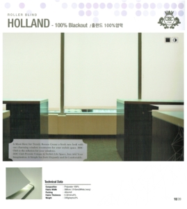 Streamline blinds HOLLAND