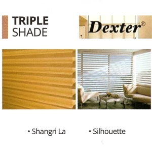 Streamline blinds Triple Shade