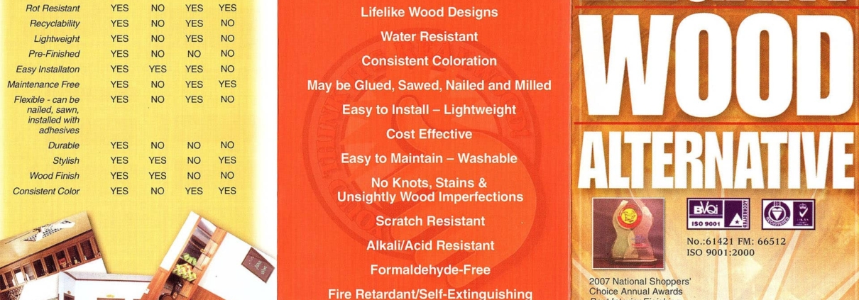 Durawood Laminated Foam Wood